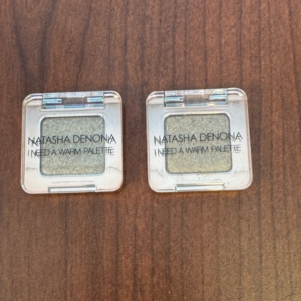 Two New Natasha Denona Warm Palette Eyeshadow Shade Dynamism